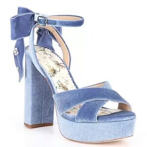 Nicola Bathie x Antonio Melani Lila velvet bow